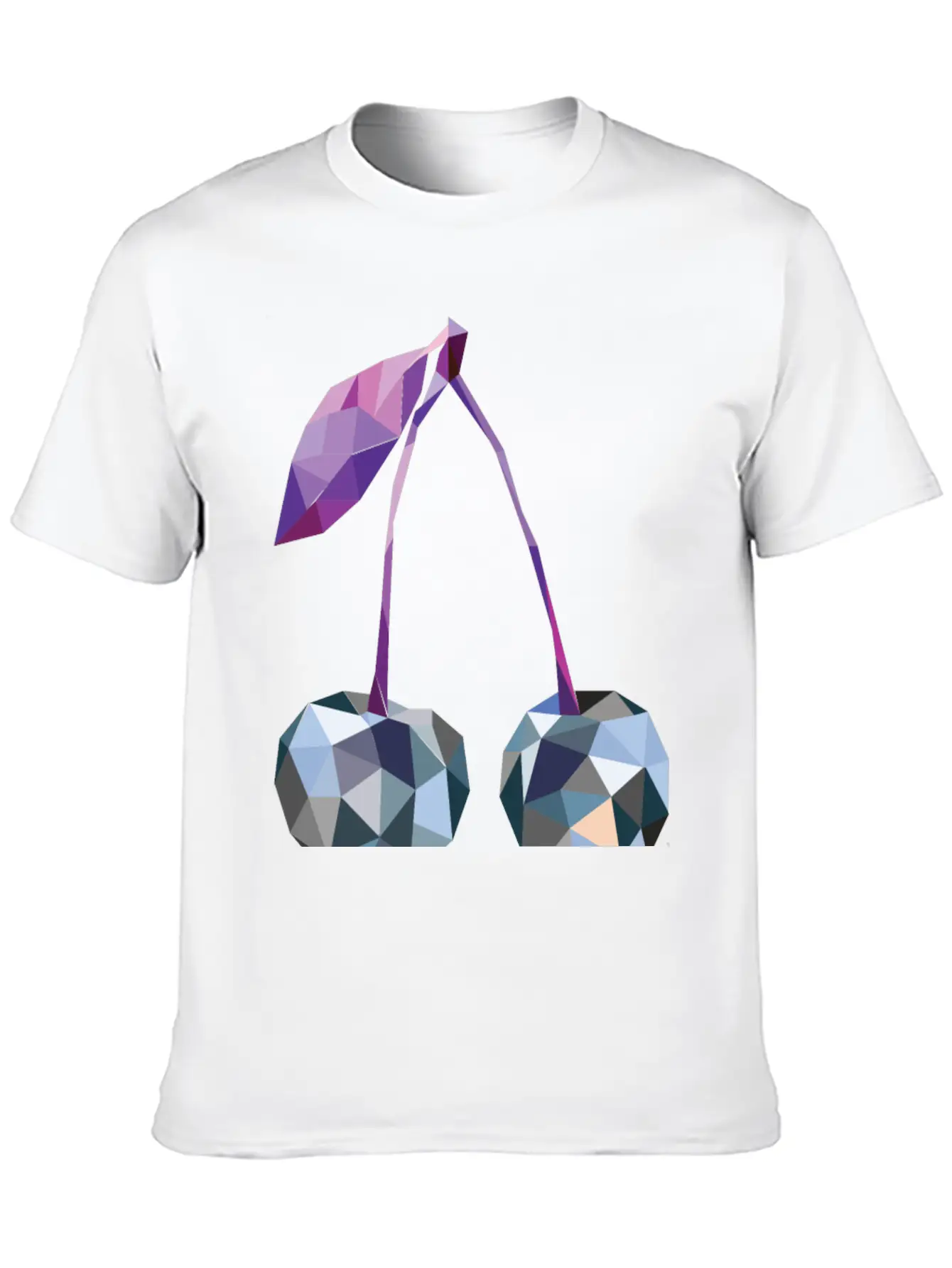 Cherry Unisex Casual T-Shirt – Clean Design For Daily Comfort