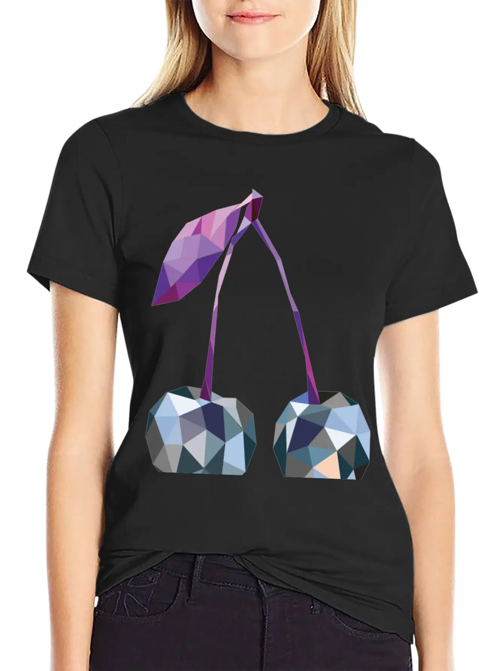 Cherry Unisex Casual T-Shirt – Clean Design For Daily Comfort