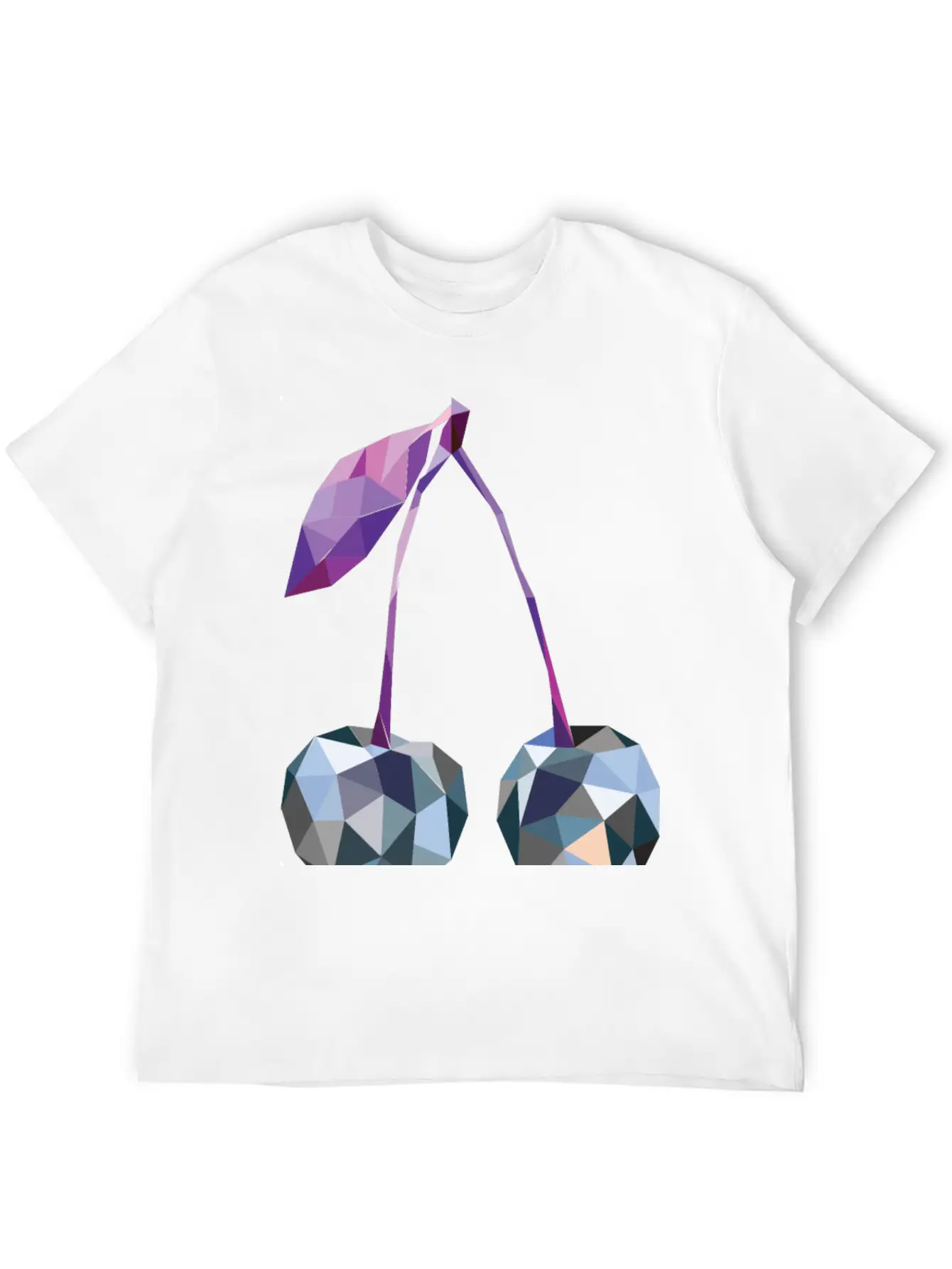 Cherry Unisex Casual T-Shirt – Clean Design For Daily Comfort