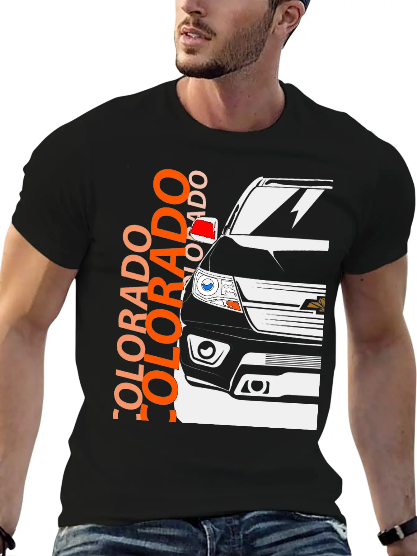 Chevy Colorado 2018 Breathable Soft Cotton T-Shirt – Timeless Casual Look