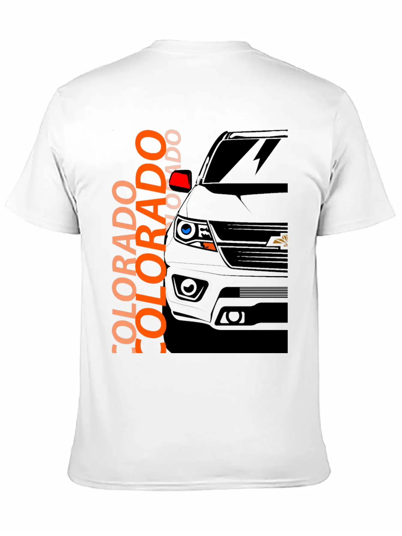 Chevy Colorado 2018 Breathable Soft Cotton T-Shirt – Timeless Casual Look