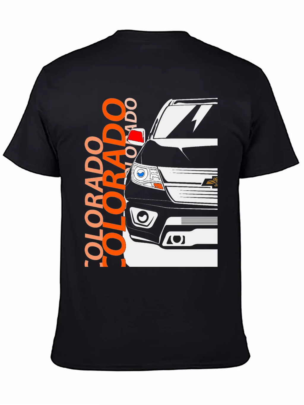 Chevy Colorado 2018 Breathable Soft Cotton T-Shirt – Timeless Casual Look