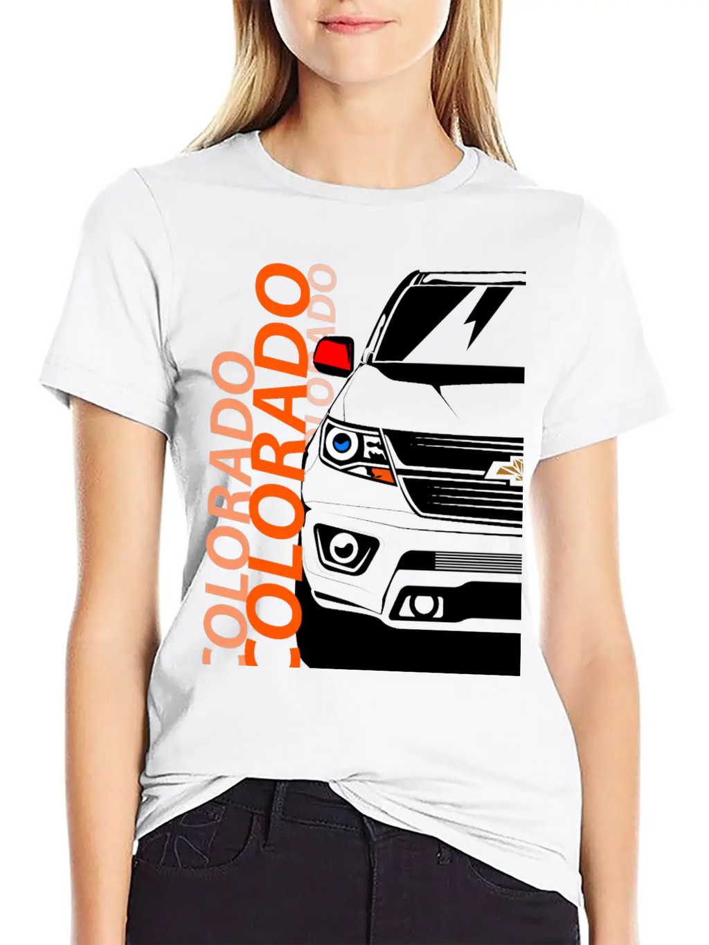 Chevy Colorado 2018 Breathable Soft Cotton T-Shirt – Timeless Casual Look