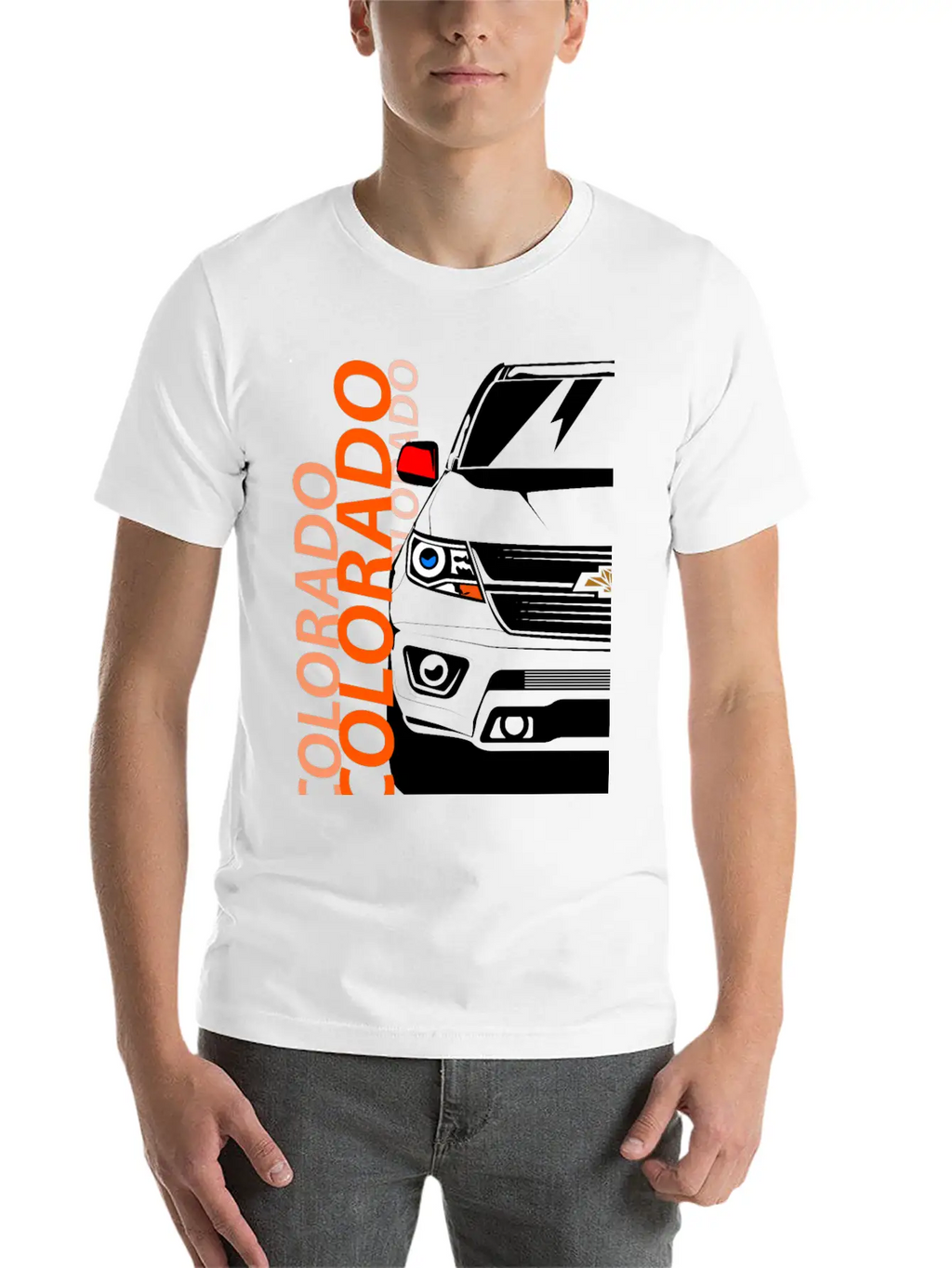 Chevy Colorado 2018 Breathable Soft Cotton T-Shirt – Timeless Casual Look