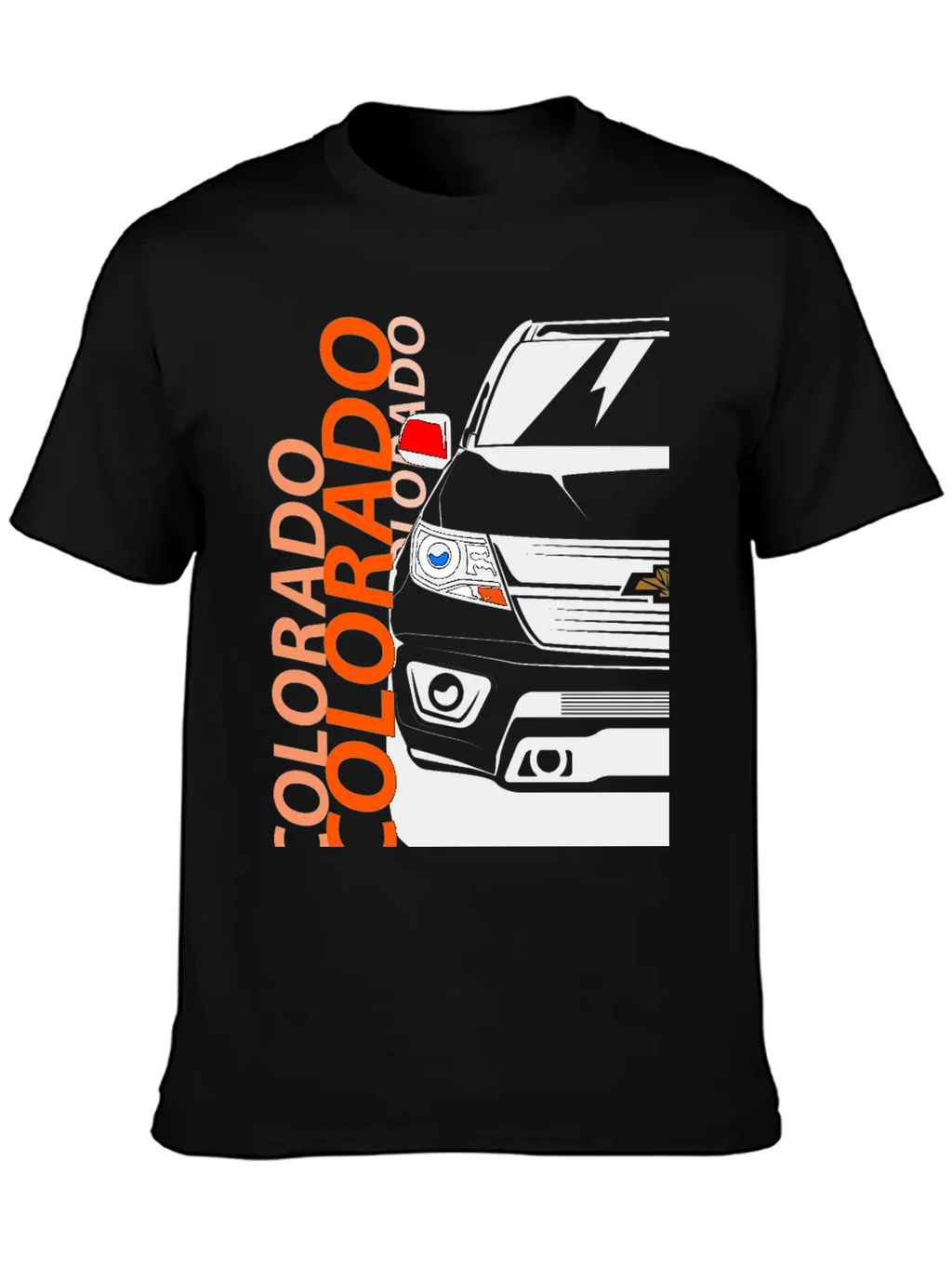 Chevy Colorado 2018 Breathable Soft Cotton T-Shirt – Timeless Casual Look