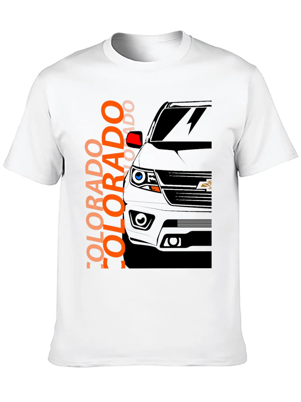 Chevy Colorado 2018 Breathable Soft Cotton T-Shirt – Timeless Casual Look