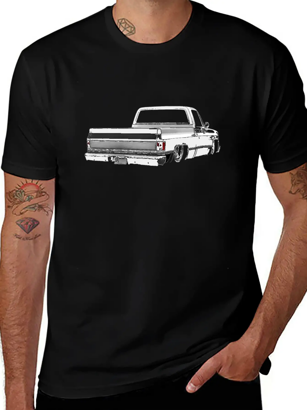 Chevy Silverado Squarebody - Low Key Classic Fit Graphic Tee For Daily Comfort – Unisex Cotton Shirt