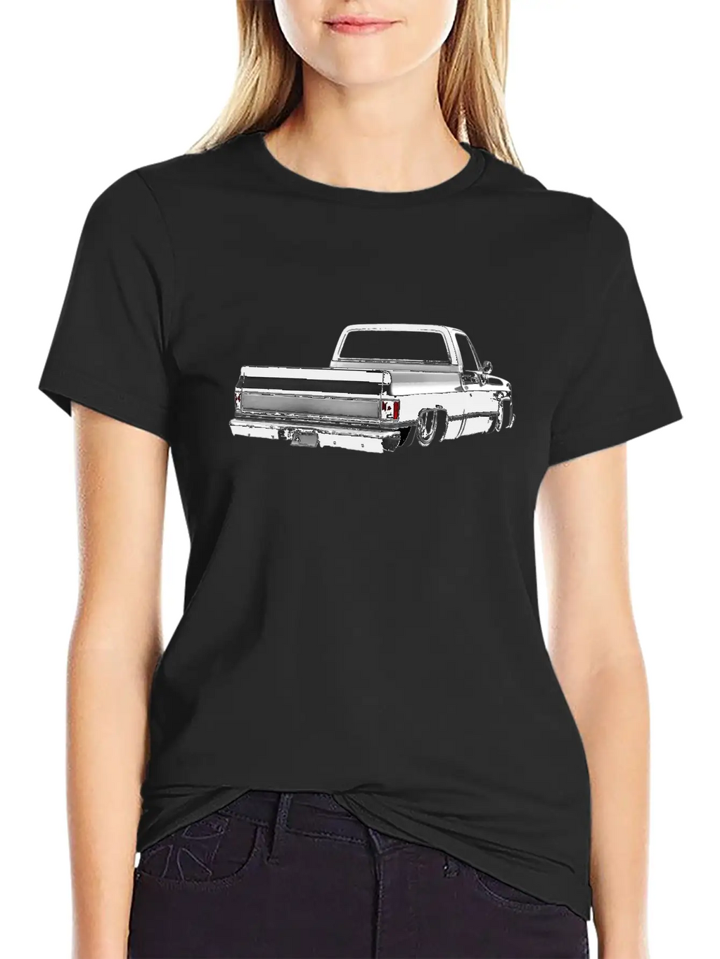 Chevy Silverado Squarebody - Low Key Classic Fit Graphic Tee For Daily Comfort – Unisex Cotton Shirt