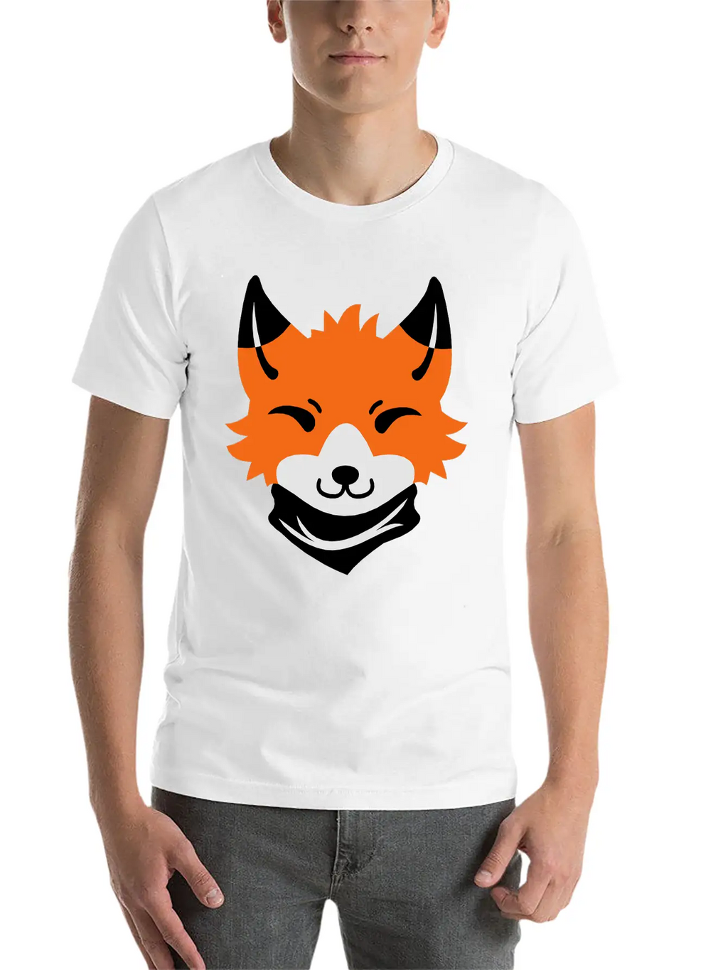 Chibi FOX Stylish Everyday T-Shirt – Unisex Basic Cotton Tee