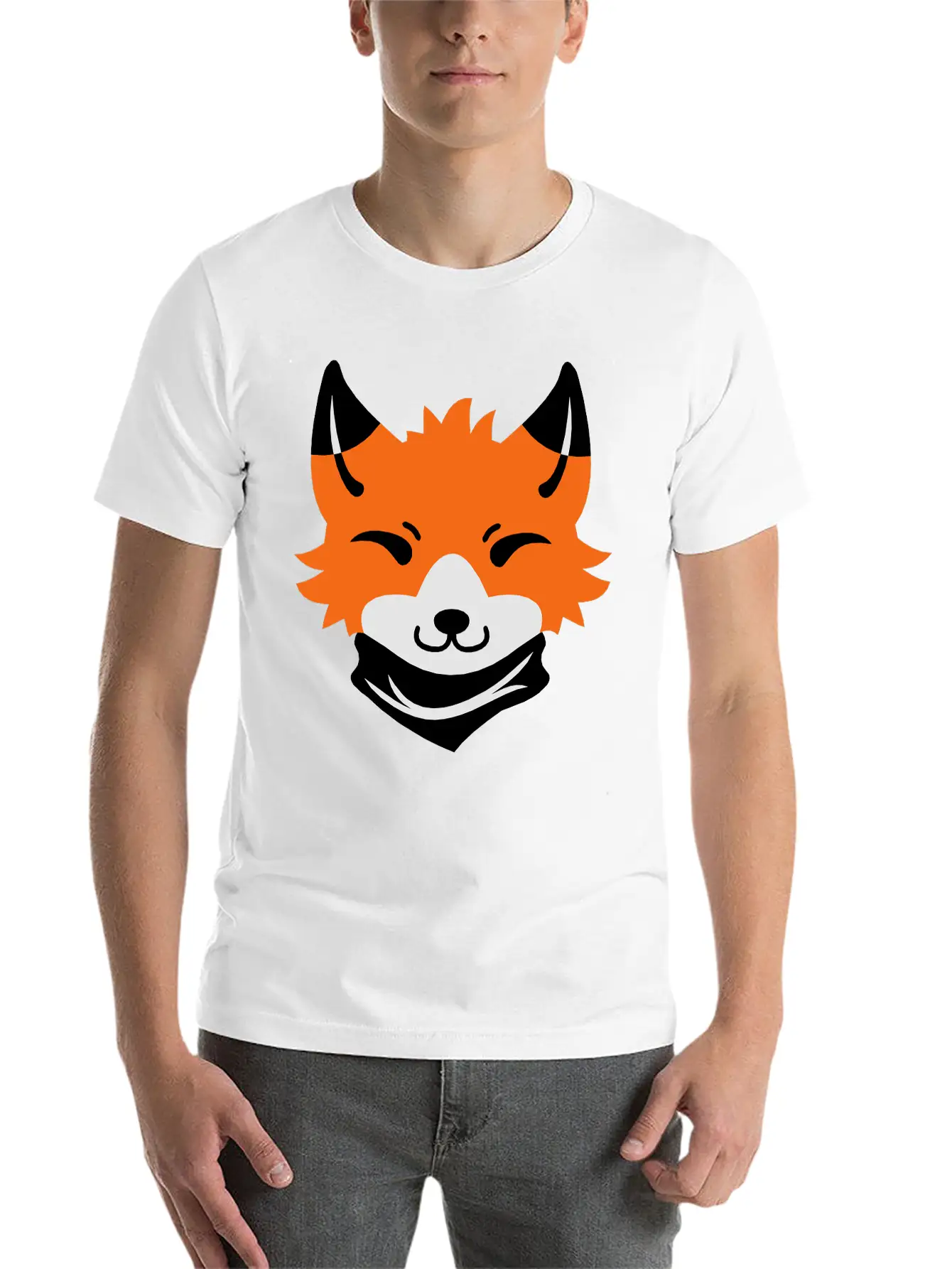 Chibi FOX Stylish Everyday T-Shirt – Unisex Basic Cotton Tee