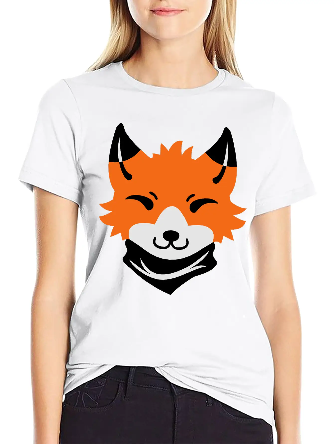 Chibi FOX Stylish Everyday T-Shirt – Unisex Basic Cotton Tee