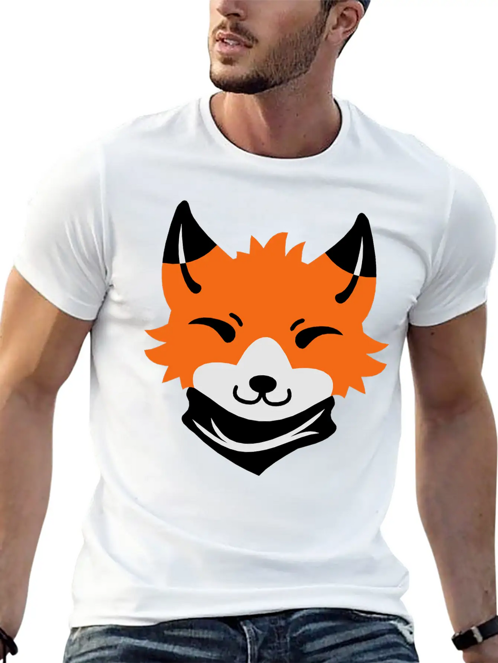 Chibi FOX Stylish Everyday T-Shirt – Unisex Basic Cotton Tee