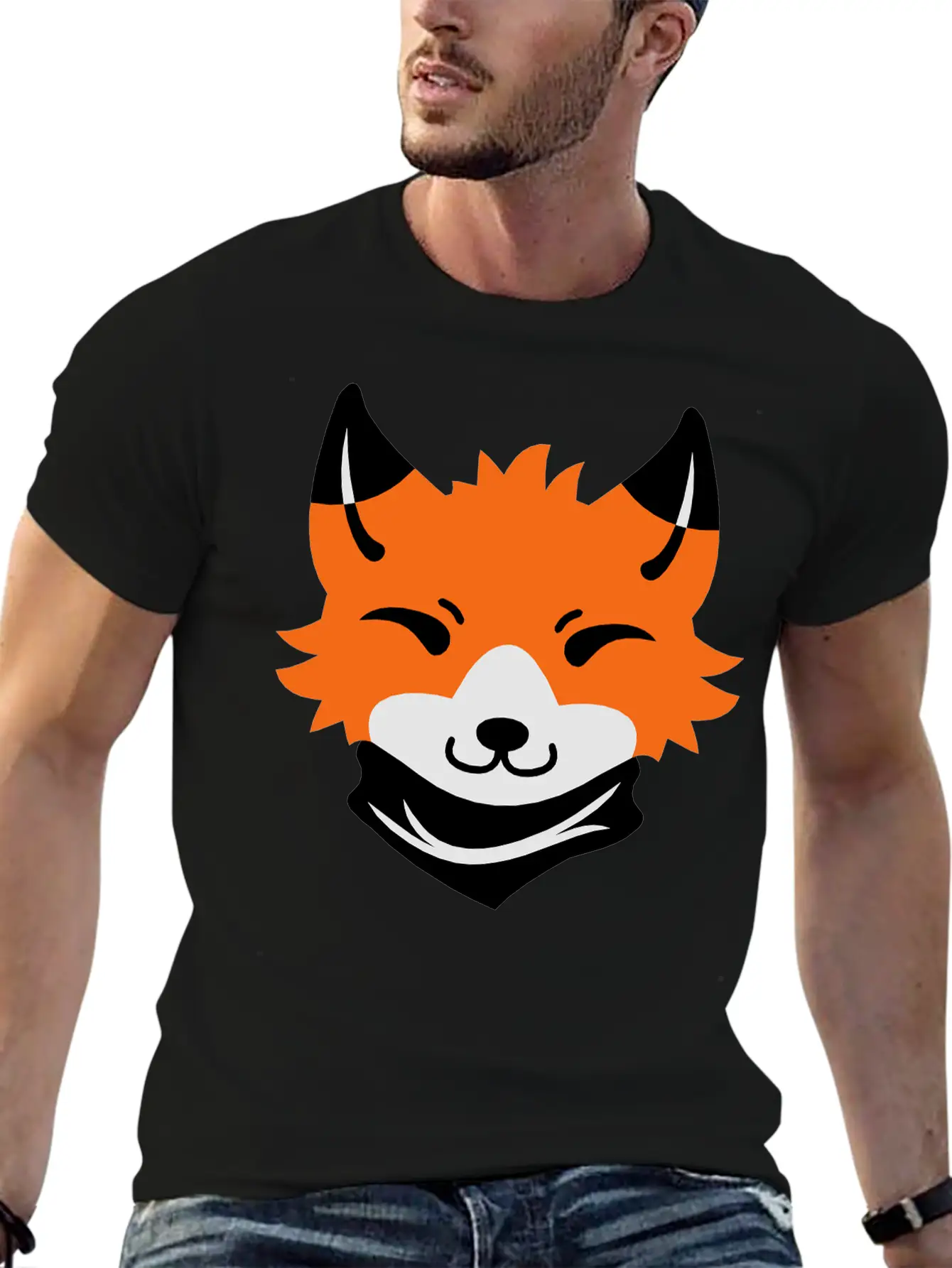 Chibi FOX Stylish Everyday T-Shirt – Unisex Basic Cotton Tee