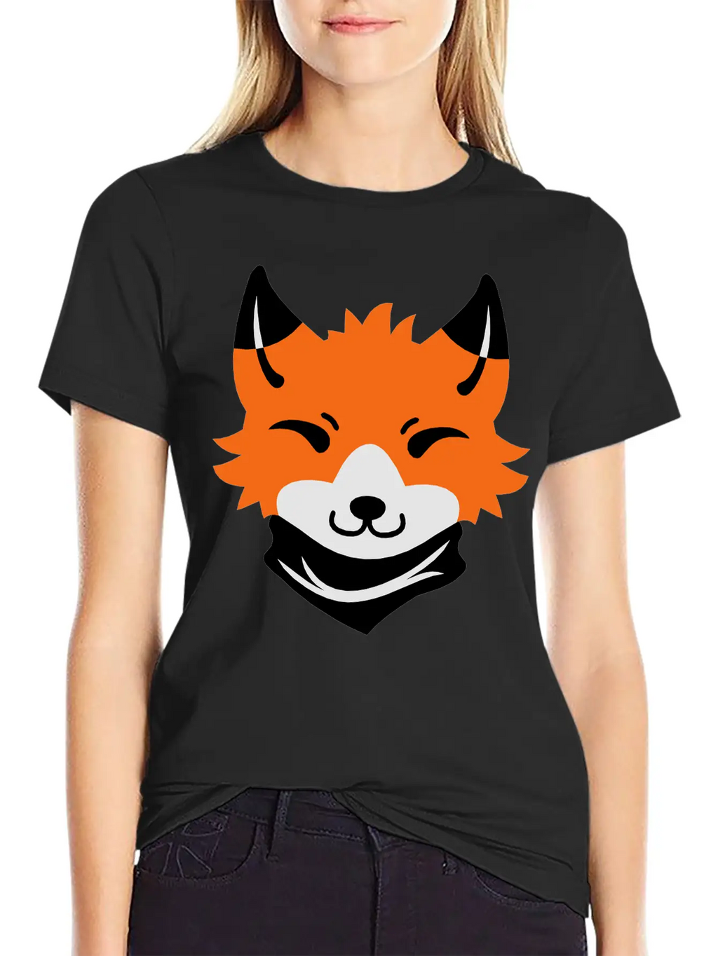 Chibi FOX Stylish Everyday T-Shirt – Unisex Basic Cotton Tee