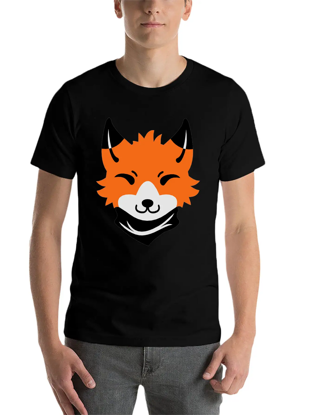 Chibi FOX Stylish Everyday T-Shirt – Unisex Basic Cotton Tee