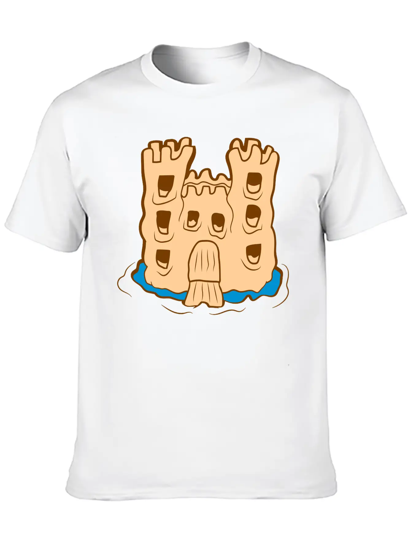 Children Build Sand Stylish Everyday T-Shirt – Unisex Basic Cotton Tee