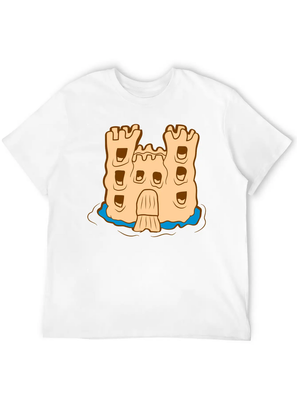 Children Build Sand Stylish Everyday T-Shirt – Unisex Basic Cotton Tee