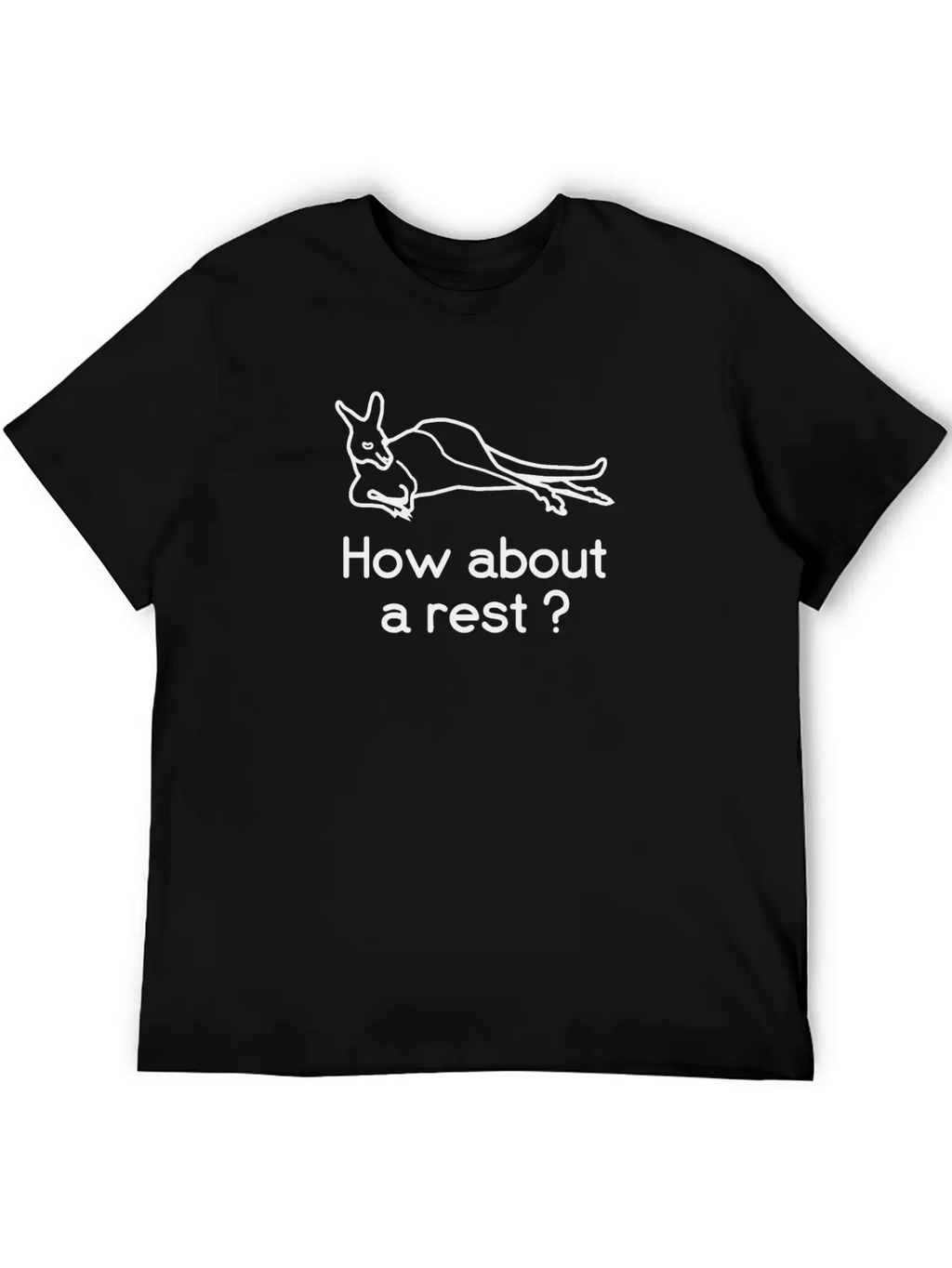 Chill Out. Kangaroo. Australia. Casual Graphic T-Shirt – Simple And Comfortable Daily Wear
