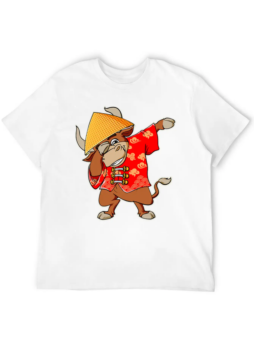 Chinese New Year 2021 Clothes Boy Girl Outfit Year Essential Cotton Tee For Daily Outfits – Unisex Style