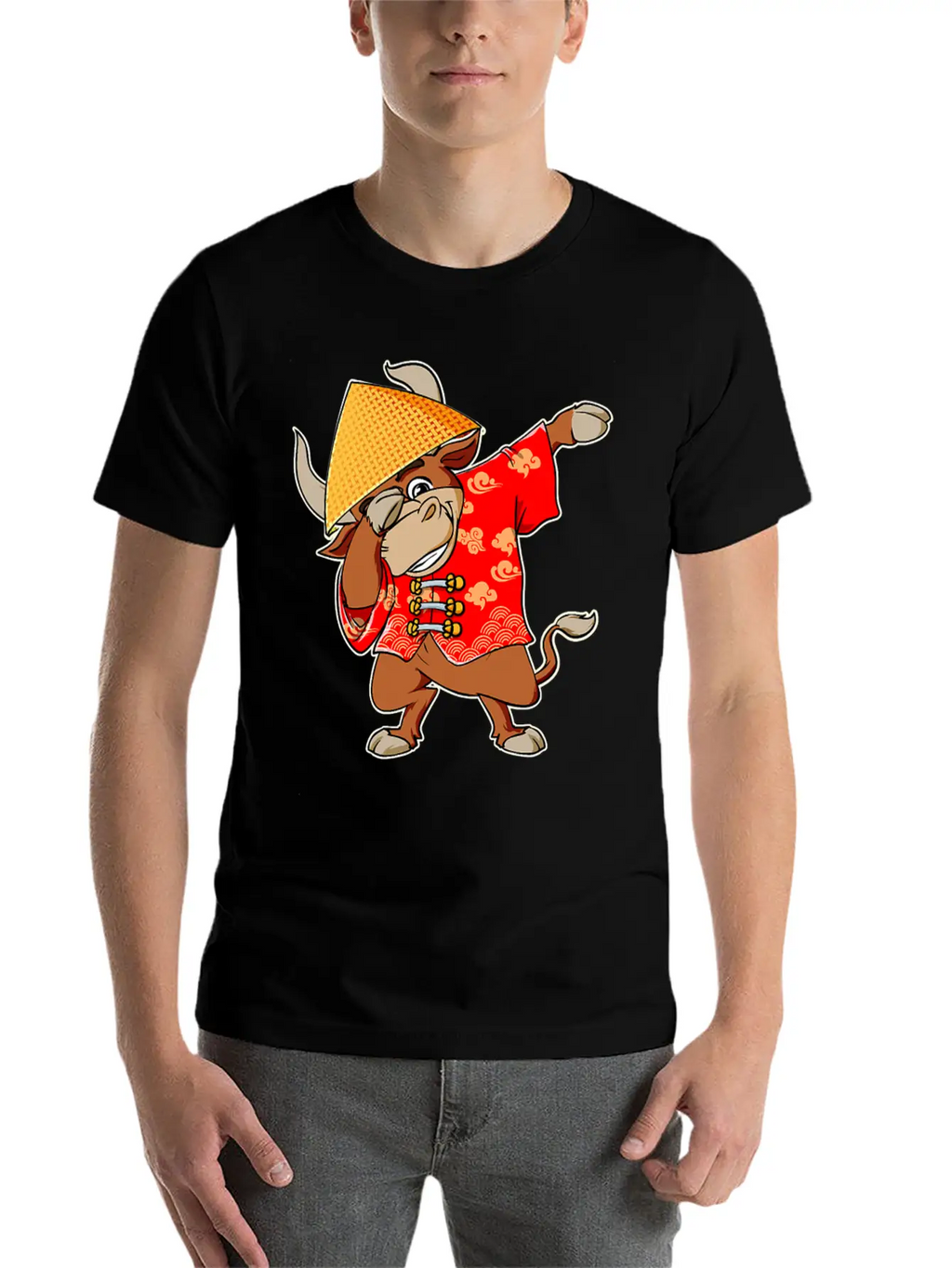 Chinese New Year 2021 Clothes Boy Girl Outfit Year Essential Cotton Tee For Daily Outfits – Unisex Style