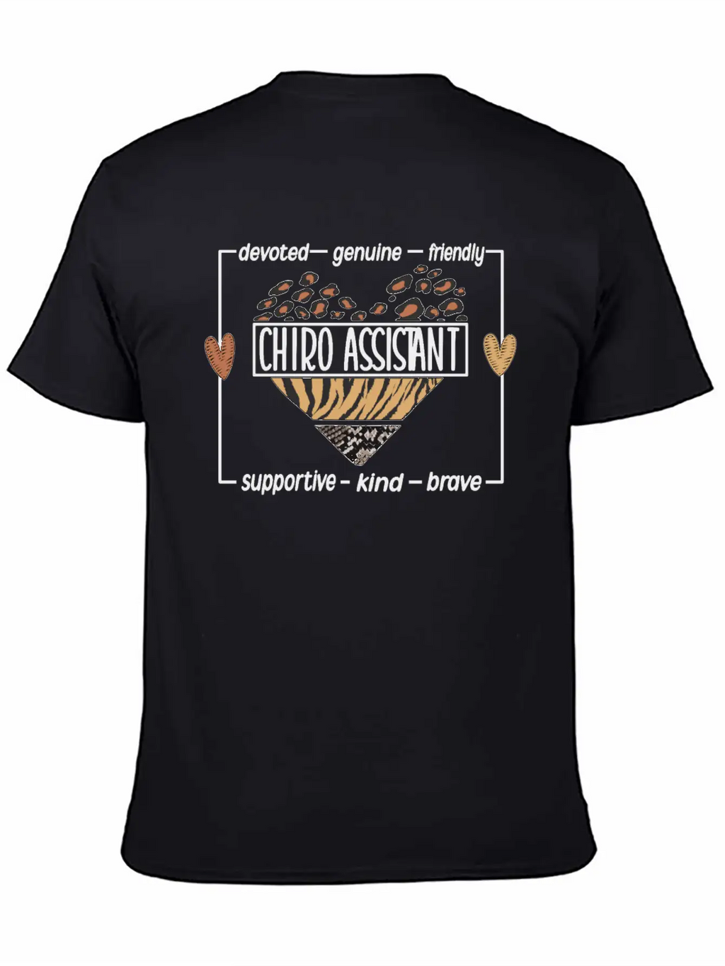 Chiropractic Assistant Appreciation Chiropractor Casual Graphic T-Shirt – Simple And Comfortable Daily Wear