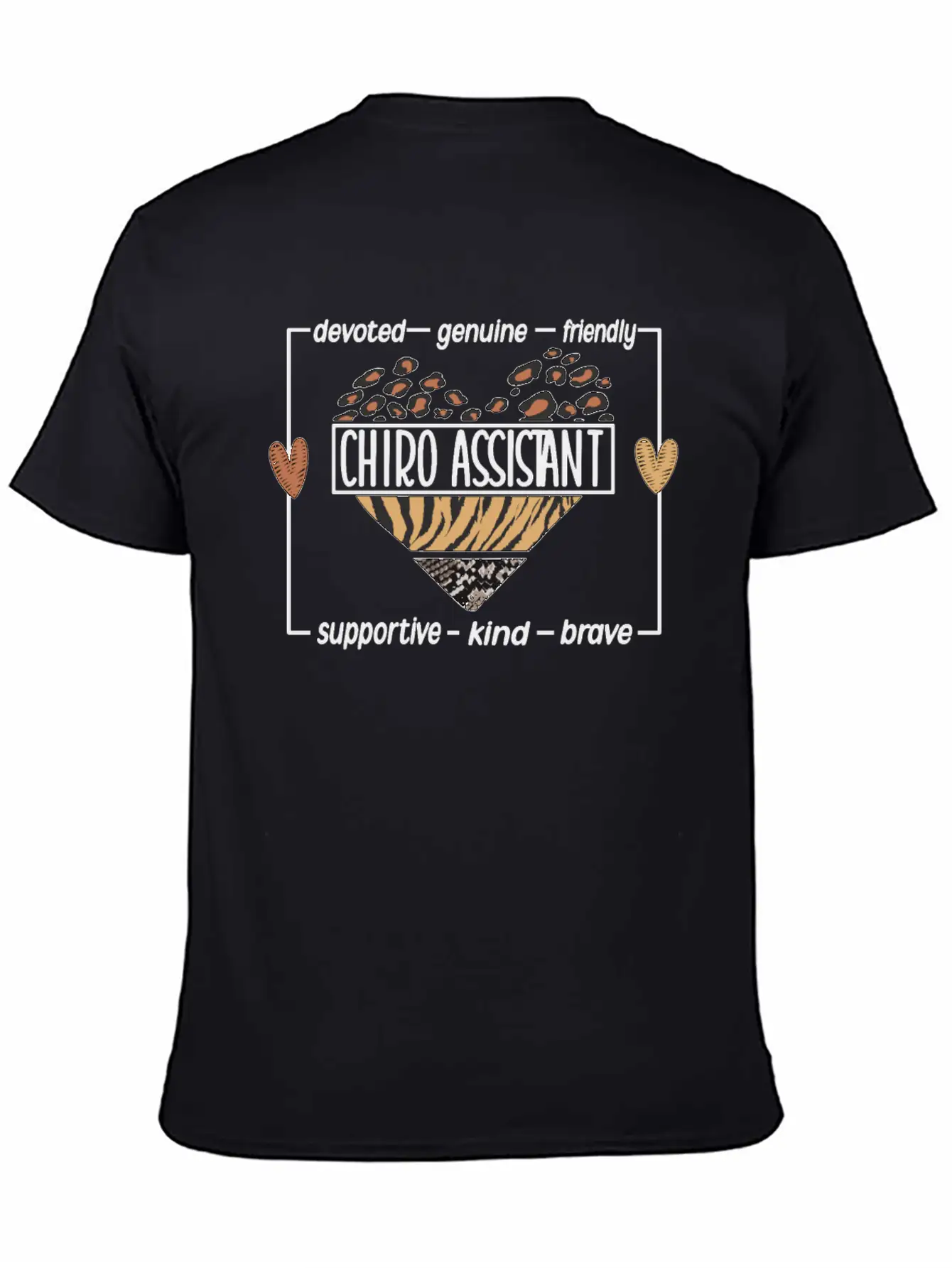 Chiropractic Assistant Appreciation Chiropractor Casual Graphic T-Shirt – Simple And Comfortable Daily Wear