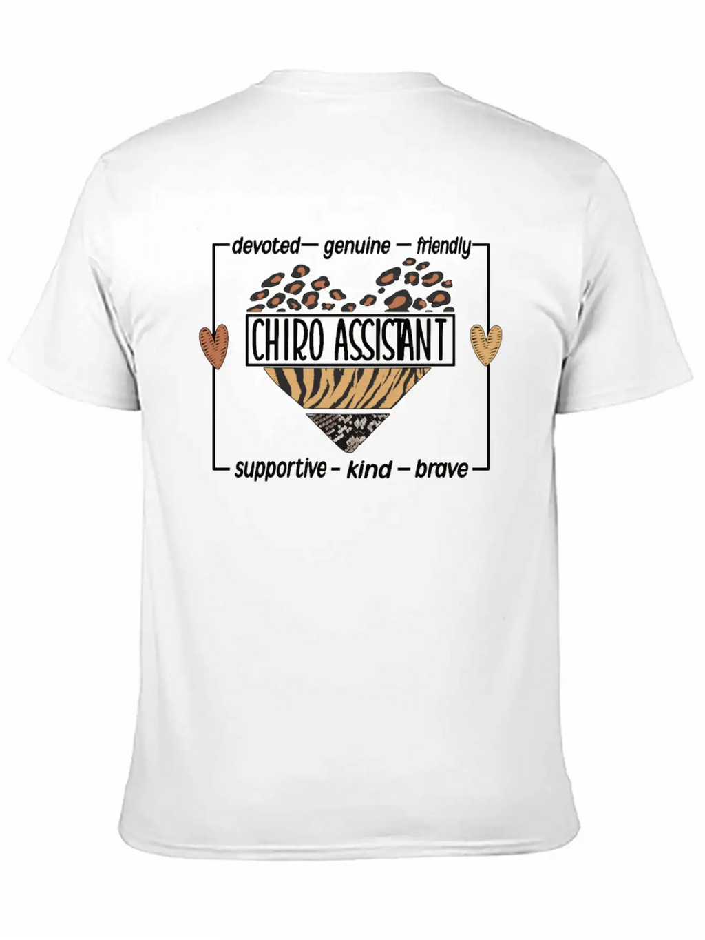 Chiropractic Assistant Appreciation Chiropractor Casual Graphic T-Shirt – Simple And Comfortable Daily Wear