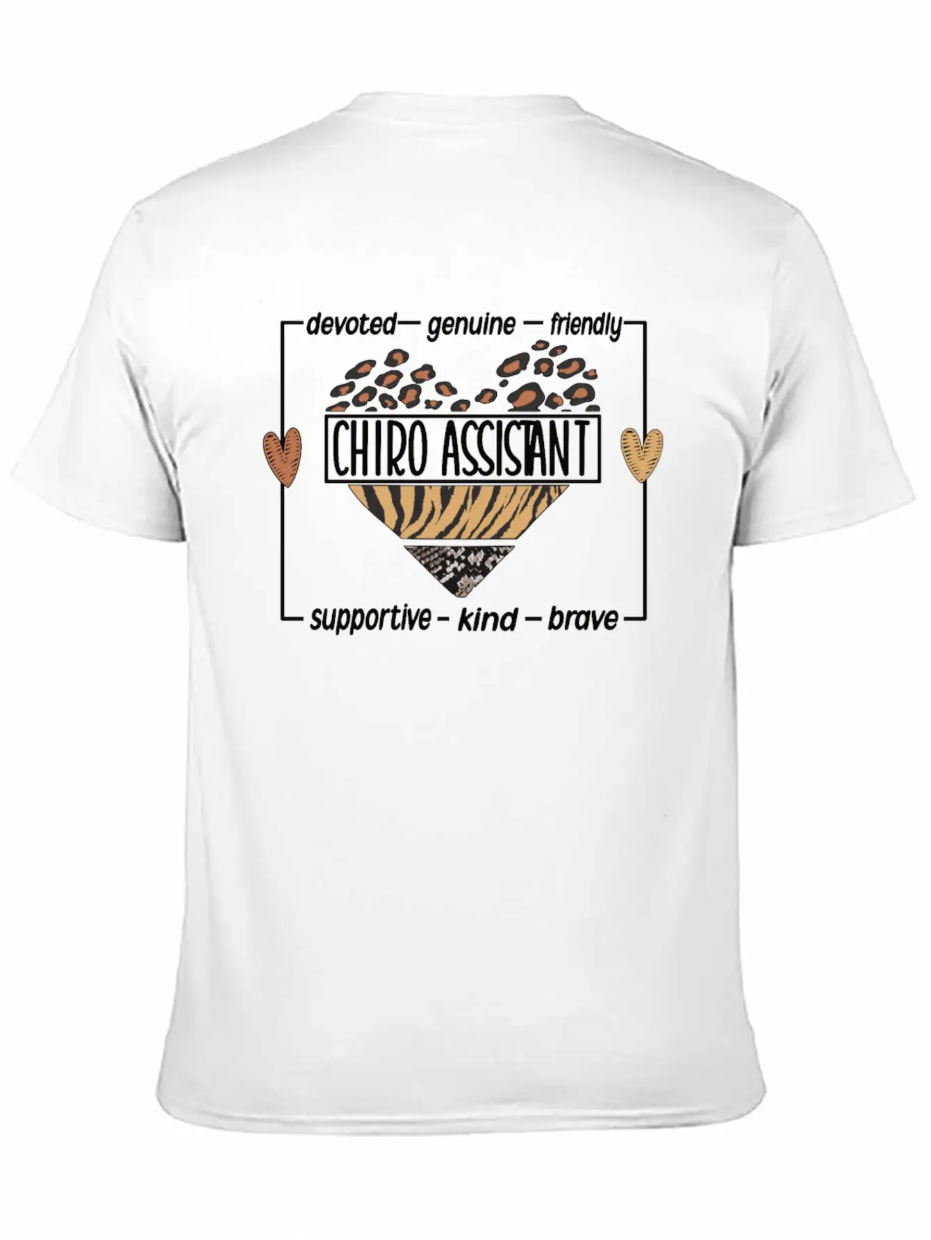 Chiropractic Assistant Appreciation Chiropractor Casual Graphic T-Shirt – Simple And Comfortable Daily Wear