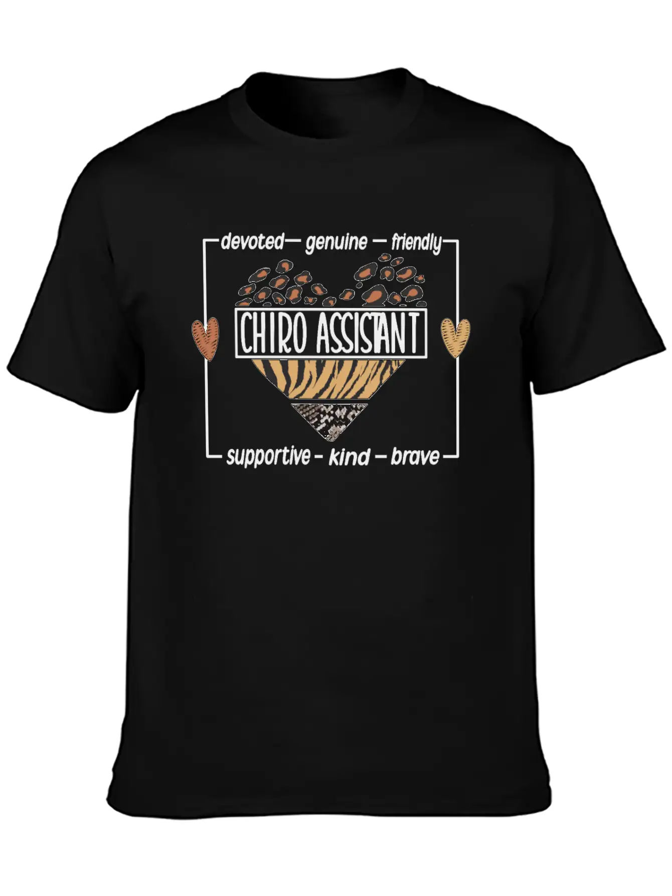 Chiropractic Assistant Appreciation Chiropractor Casual Graphic T-Shirt – Simple And Comfortable Daily Wear