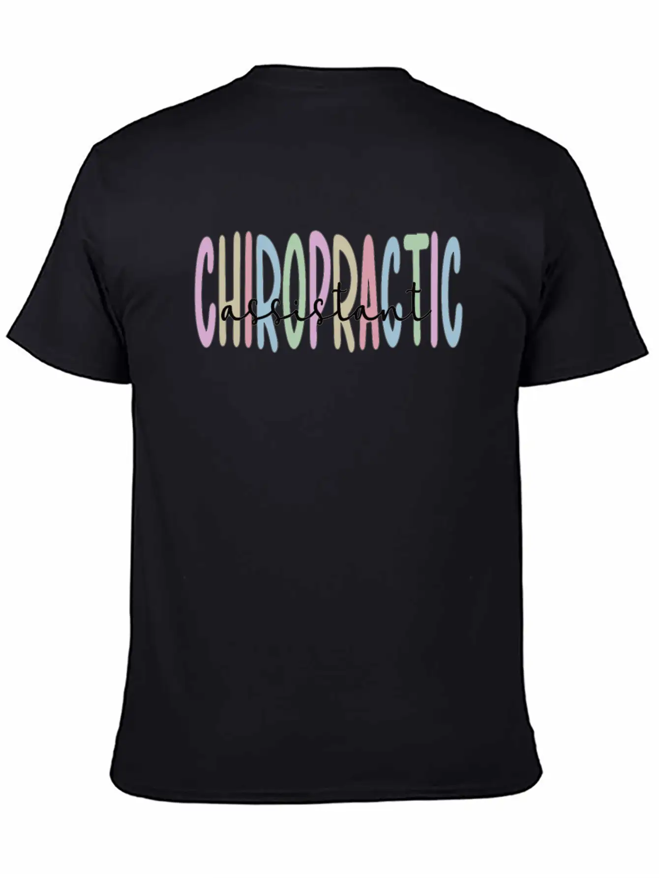 Chiropractic Assistant Chiropractor Assistant Gift Unisex Casual T-Shirt – Clean Design For Daily Comfort