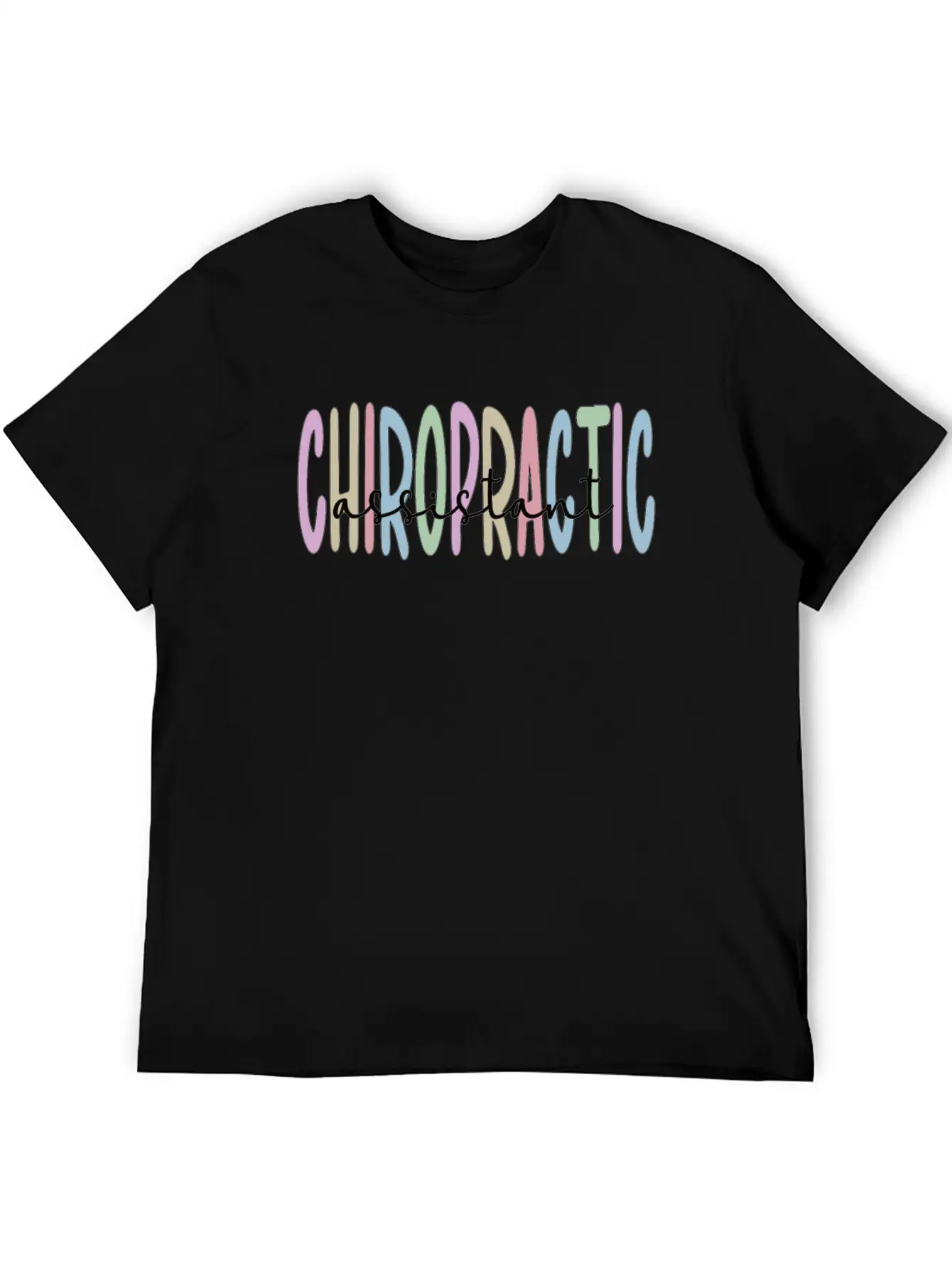 Chiropractic Assistant Chiropractor Assistant Gift Unisex Casual T-Shirt – Clean Design For Daily Comfort