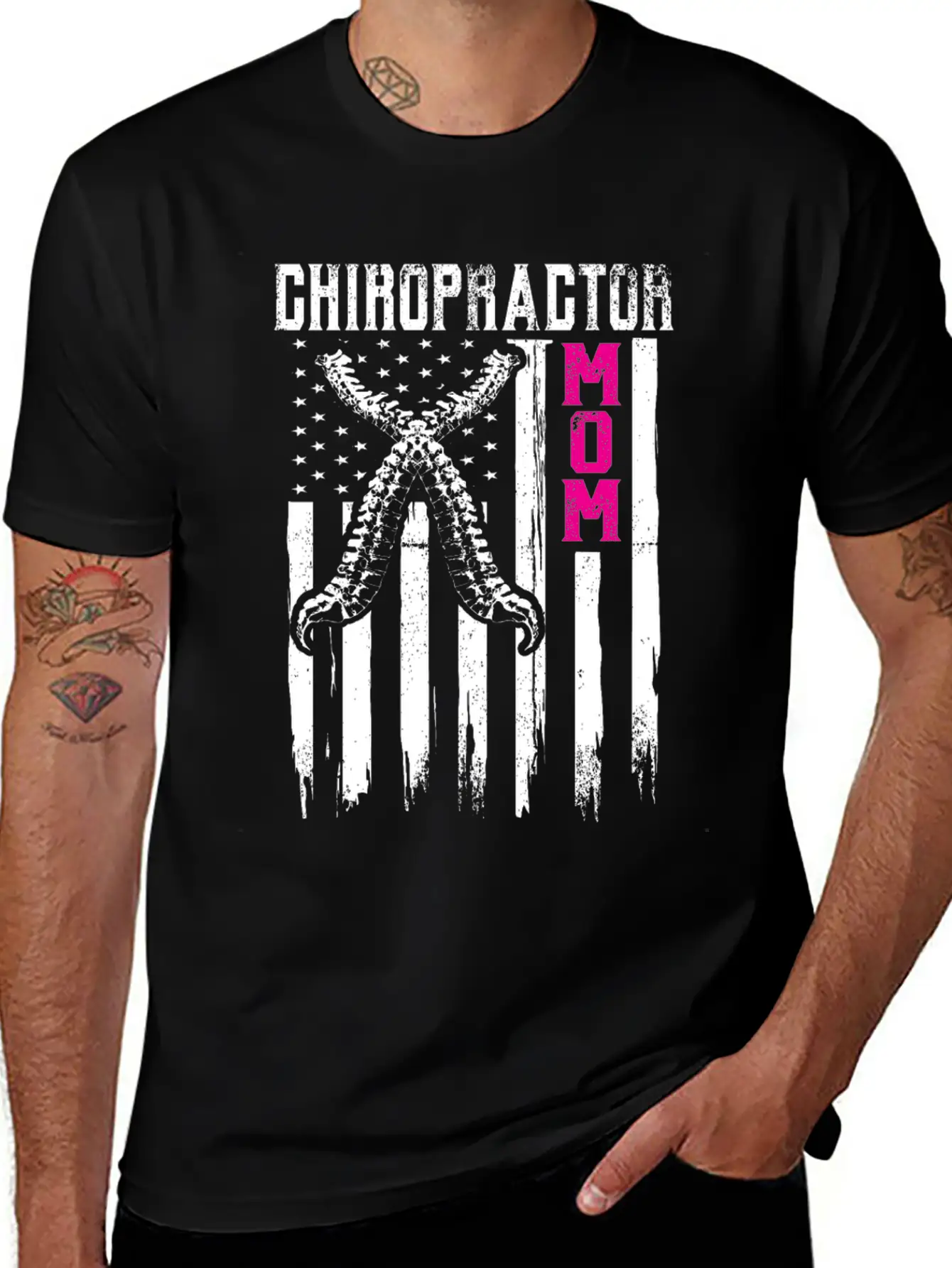 Chiropractic Spine Treatment Art Strong Spinal Unisex Short Sleeve Soft Cotton T-Shirt – Casual Everyday Wear