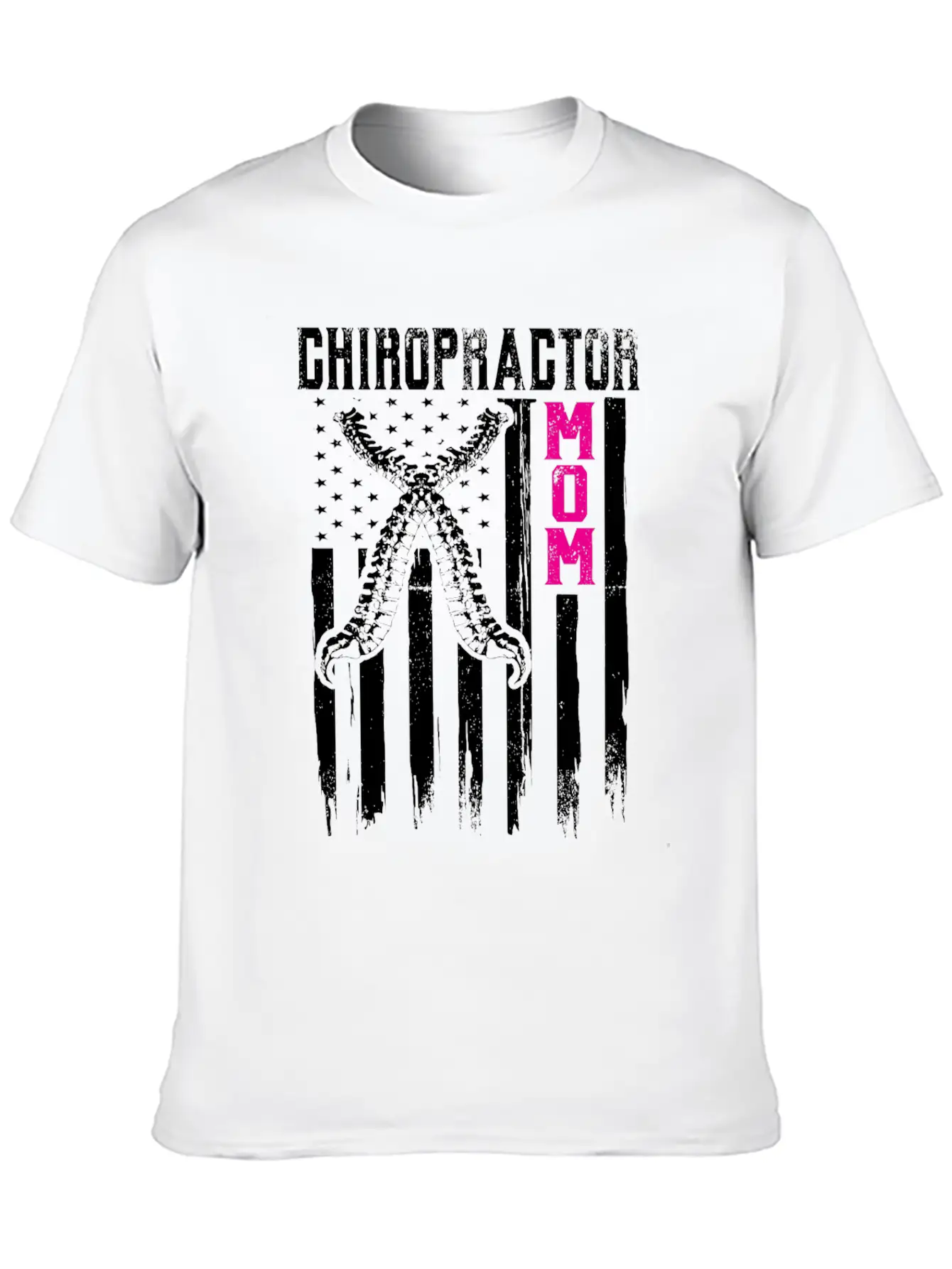 Chiropractic Spine Treatment Art Strong Spinal Unisex Short Sleeve Soft Cotton T-Shirt – Casual Everyday Wear