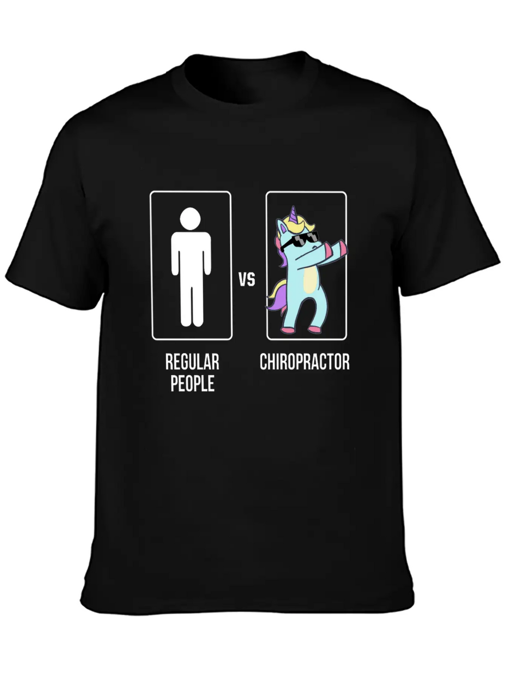 Chiropractic Spine Treatment Unicorn Spinal Stylish Everyday T-Shirt – Unisex Basic Cotton Tee
