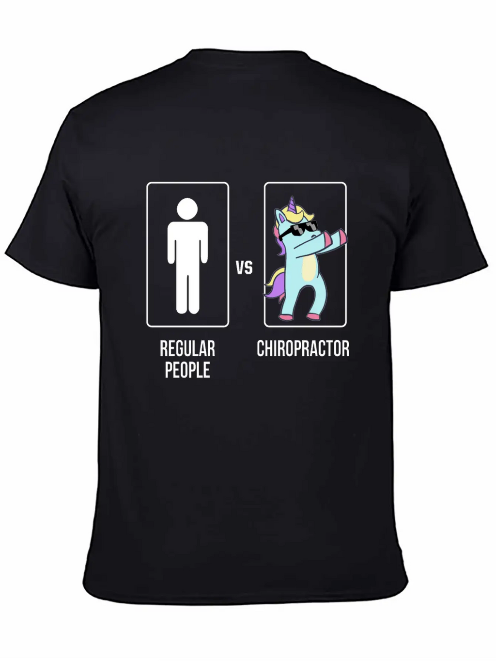 Chiropractic Spine Treatment Unicorn Spinal Stylish Everyday T-Shirt – Unisex Basic Cotton Tee