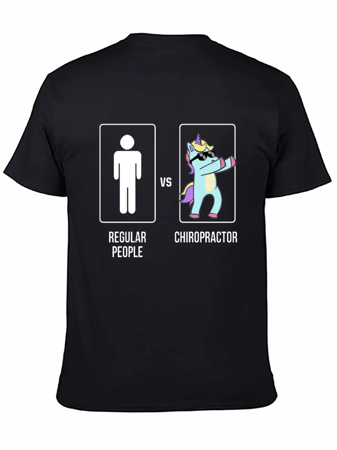 Chiropractic Spine Treatment Unicorn Spinal Stylish Everyday T-Shirt – Unisex Basic Cotton Tee