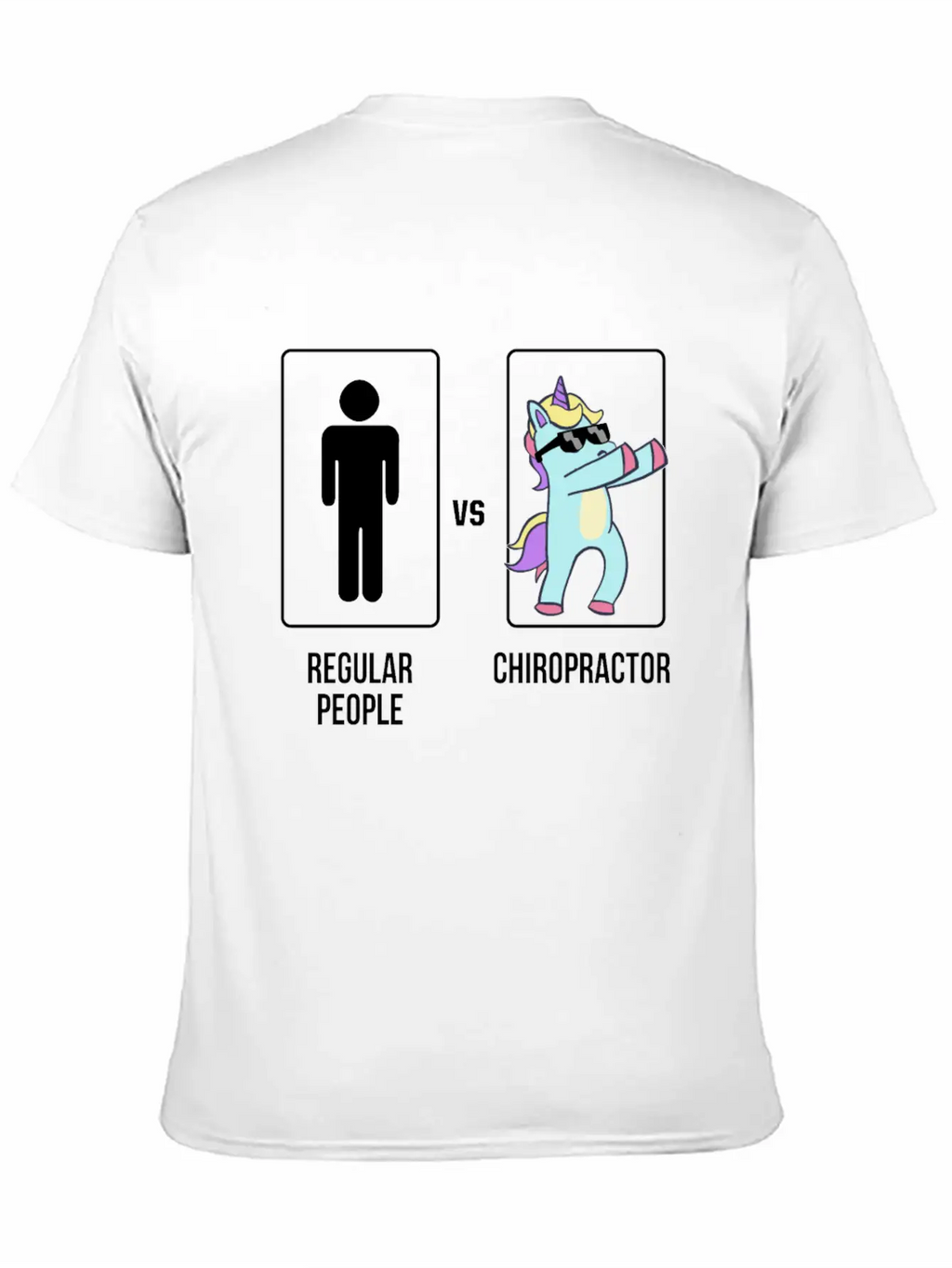 Chiropractic Spine Treatment Unicorn Spinal Stylish Everyday T-Shirt – Unisex Basic Cotton Tee