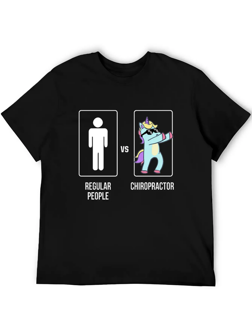 Chiropractic Spine Treatment Unicorn Spinal Stylish Everyday T-Shirt – Unisex Basic Cotton Tee