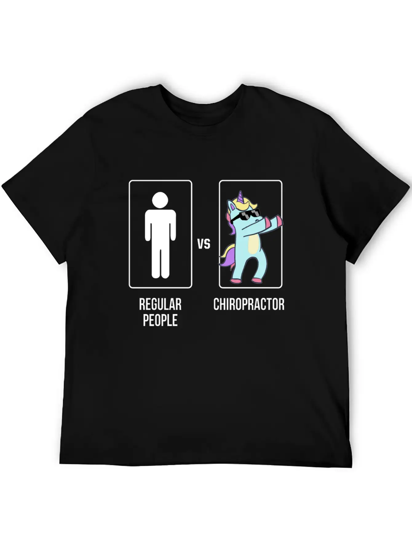 Chiropractic Spine Treatment Unicorn Spinal Stylish Everyday T-Shirt – Unisex Basic Cotton Tee