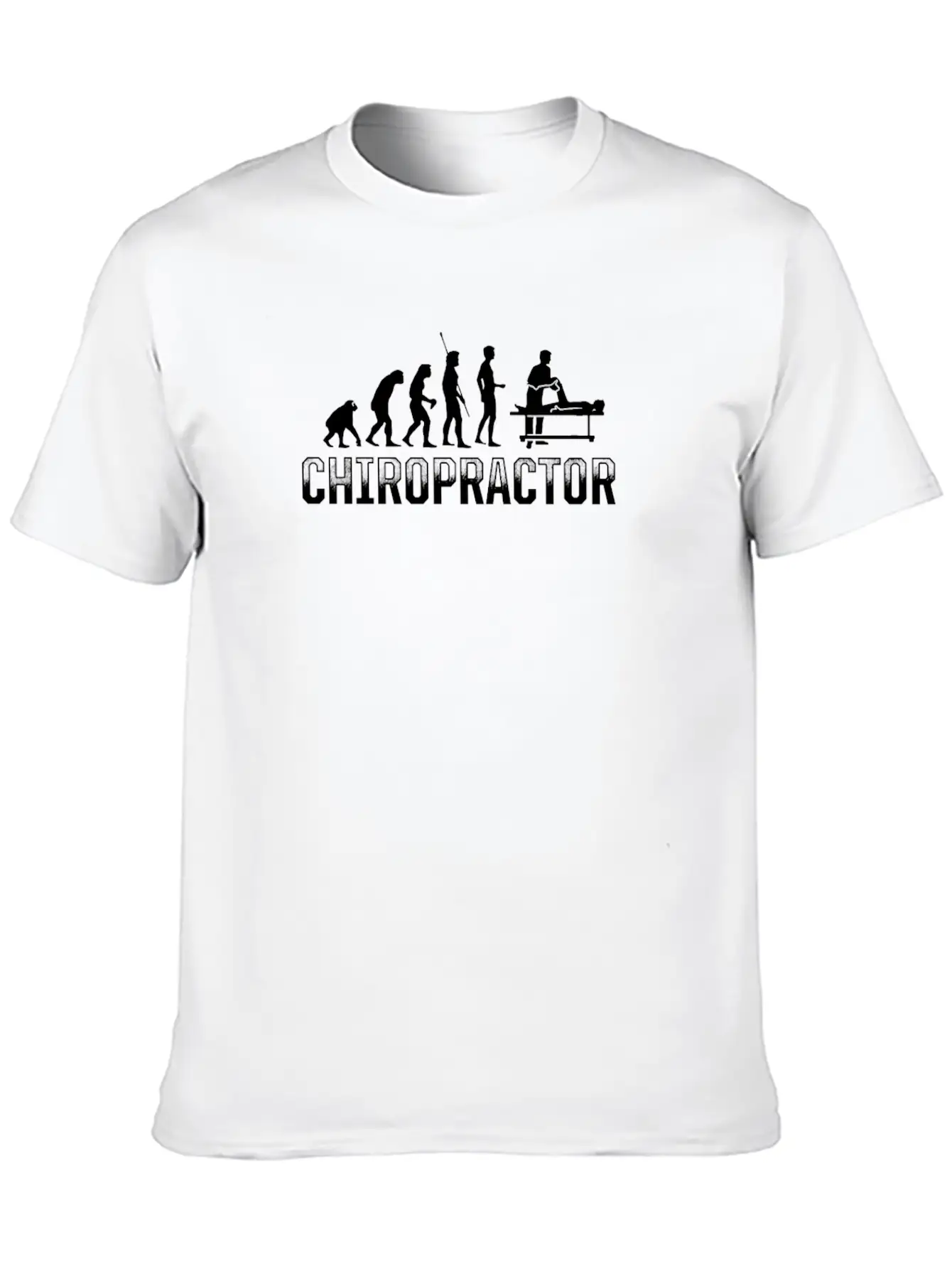 Chiropractic Spine Treatment Work Spinal Stylish Everyday T-Shirt – Unisex Basic Cotton Tee