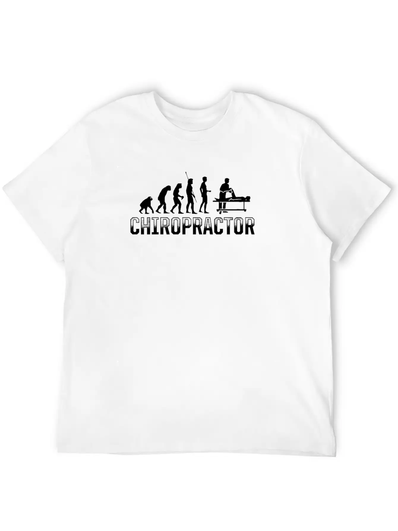 Chiropractic Spine Treatment Work Spinal Stylish Everyday T-Shirt – Unisex Basic Cotton Tee
