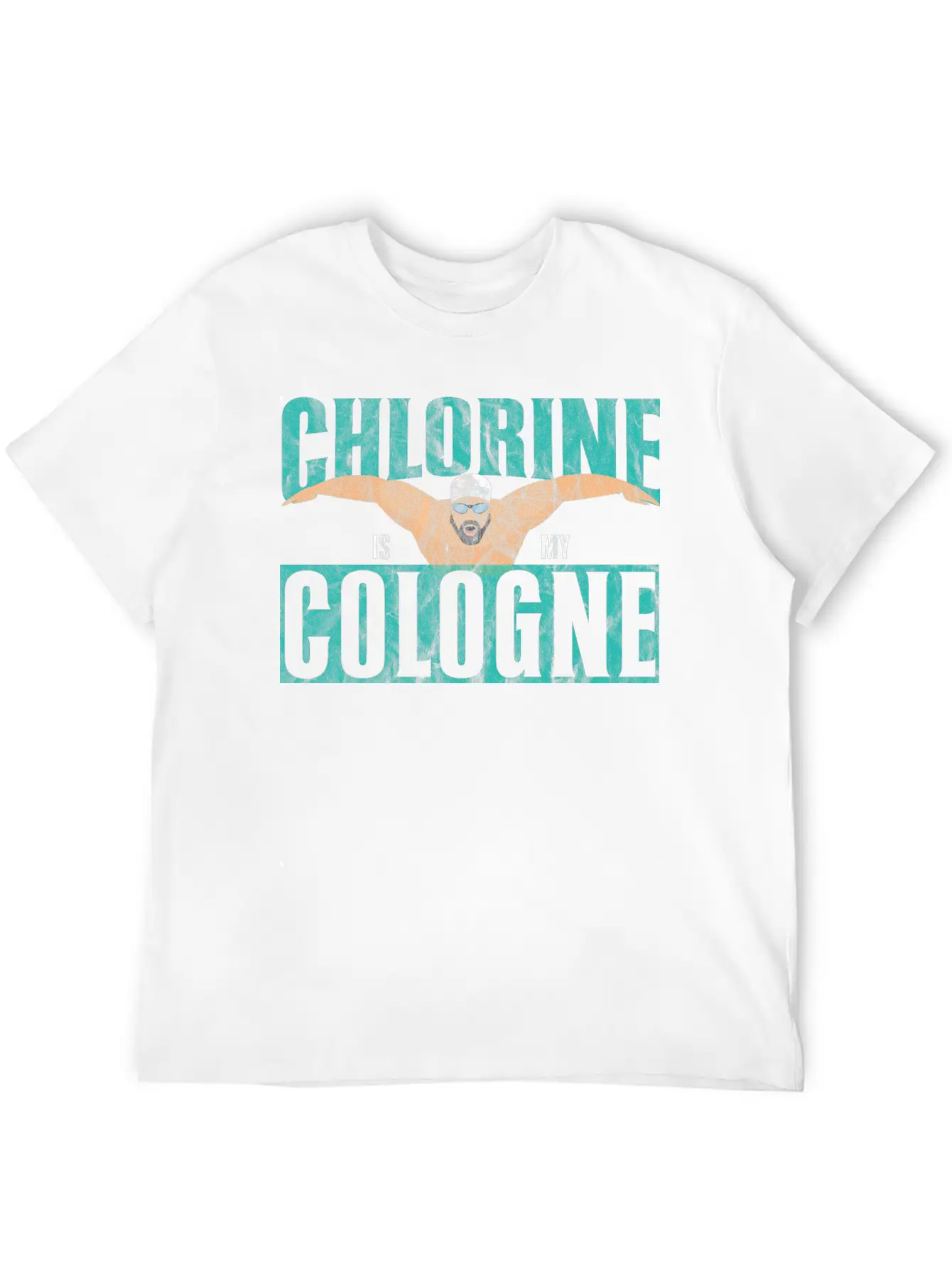 Chlorine Is My Cologne Funny Swimming Unisex Casual T-Shirt – Clean Design For Daily Comfort