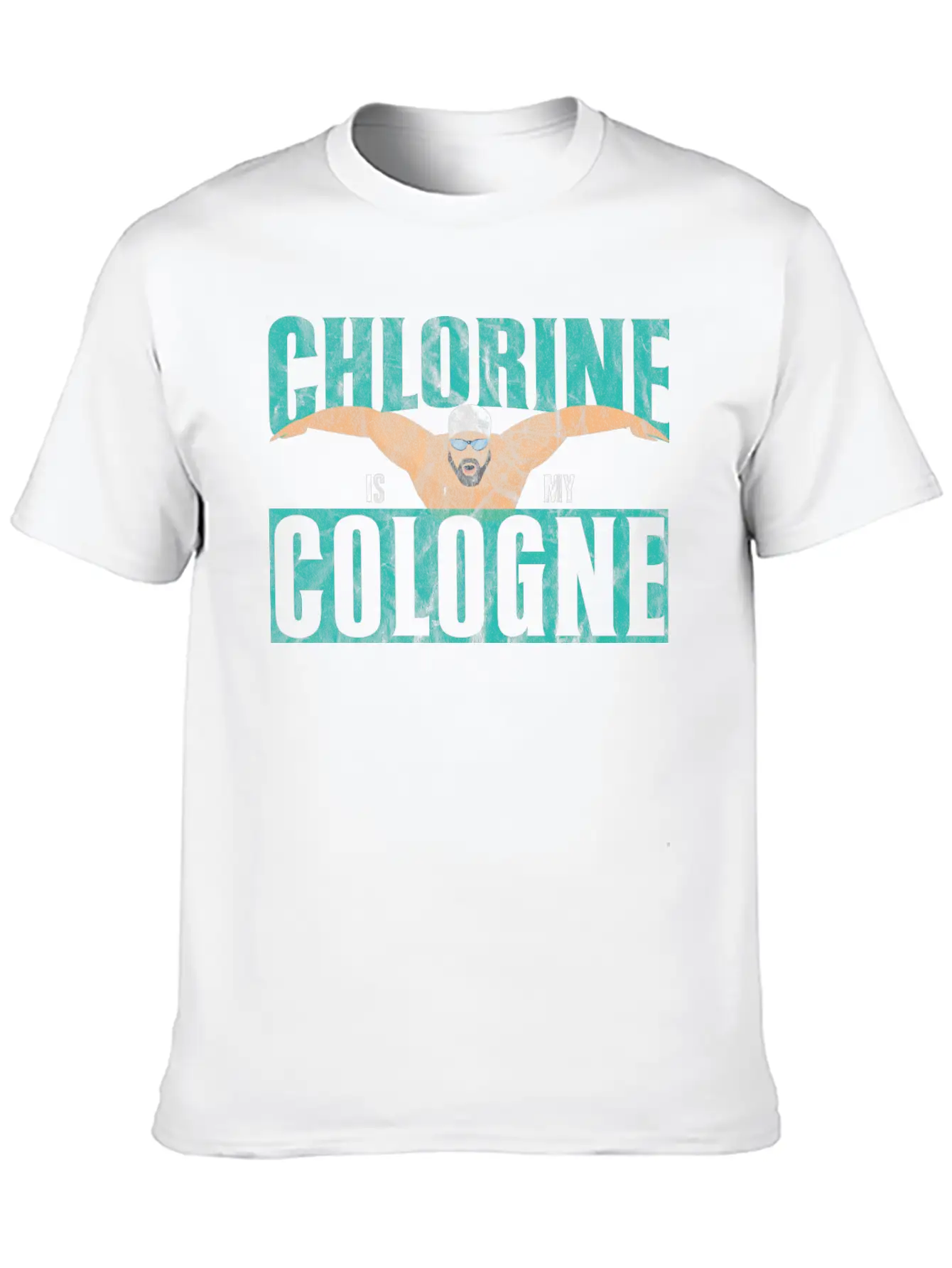 Chlorine Is My Cologne Funny Swimming Unisex Casual T-Shirt – Clean Design For Daily Comfort