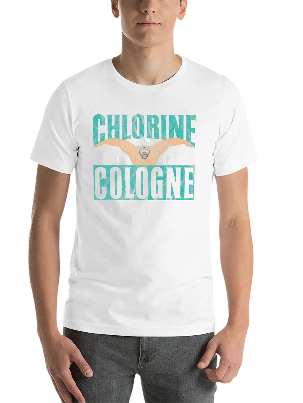 Chlorine Is My Cologne Funny Swimming Unisex Casual T-Shirt – Clean Design For Daily Comfort