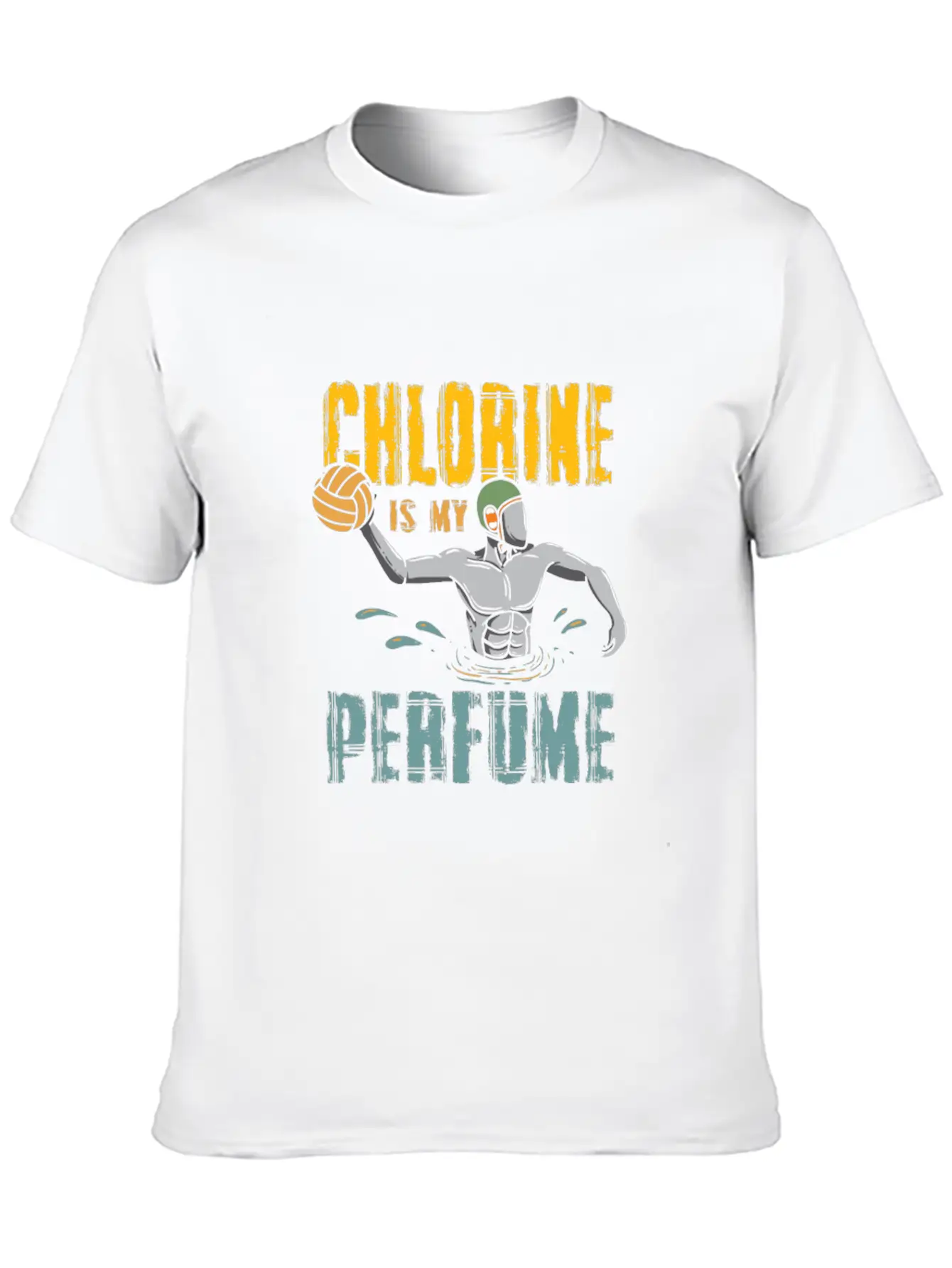 Chlorine Is My Perfume - Funny Water Polo Classic Fit Graphic Tee For Daily Comfort – Unisex Cotton Shirt