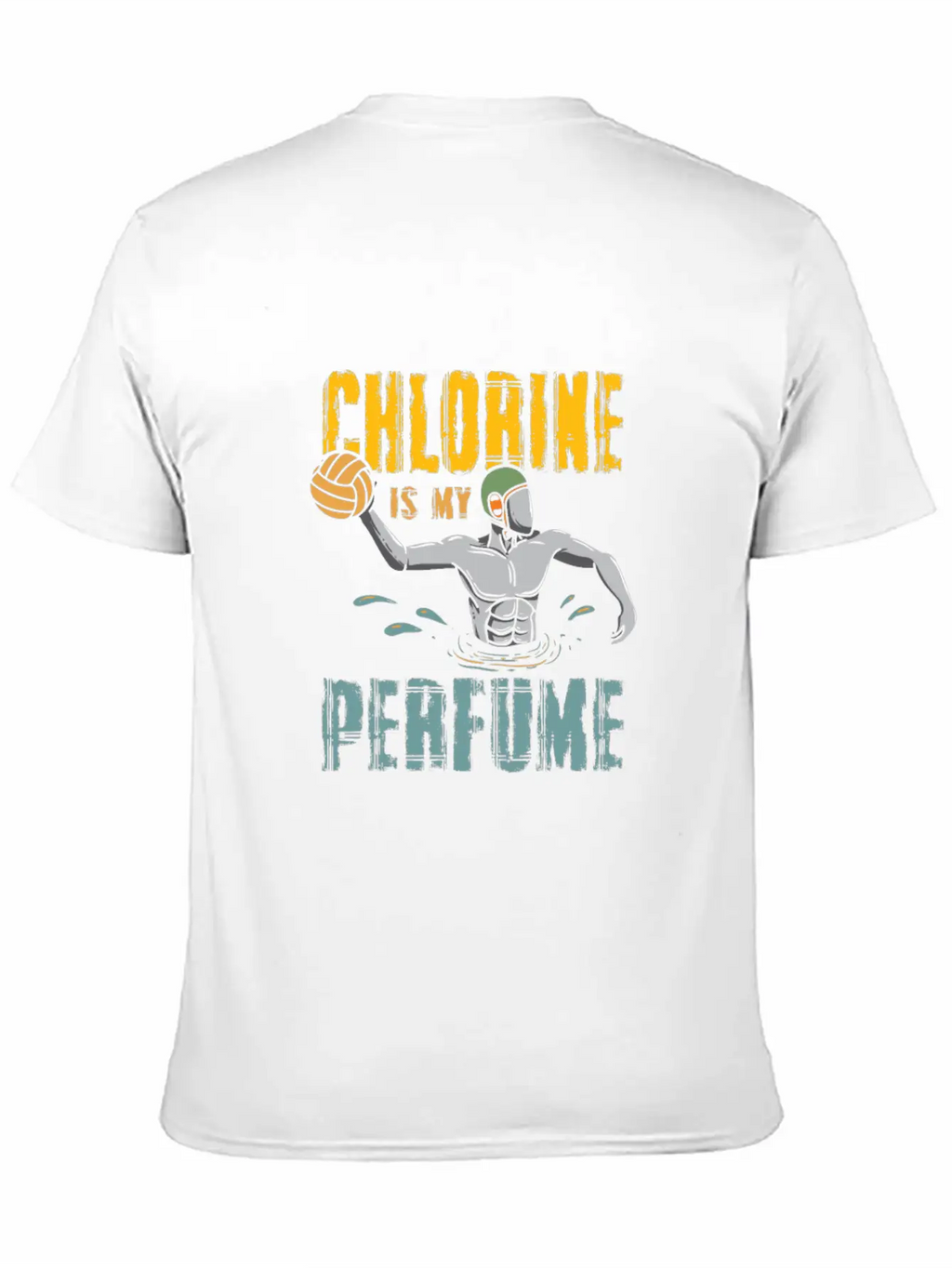 Chlorine Is My Perfume - Funny Water Polo Classic Fit Graphic Tee For Daily Comfort – Unisex Cotton Shirt