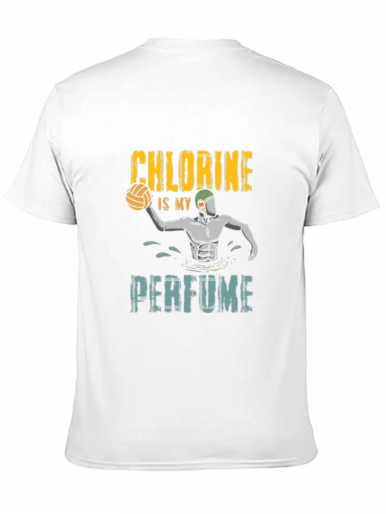 Chlorine Is My Perfume - Funny Water Polo Classic Fit Graphic Tee For Daily Comfort – Unisex Cotton Shirt