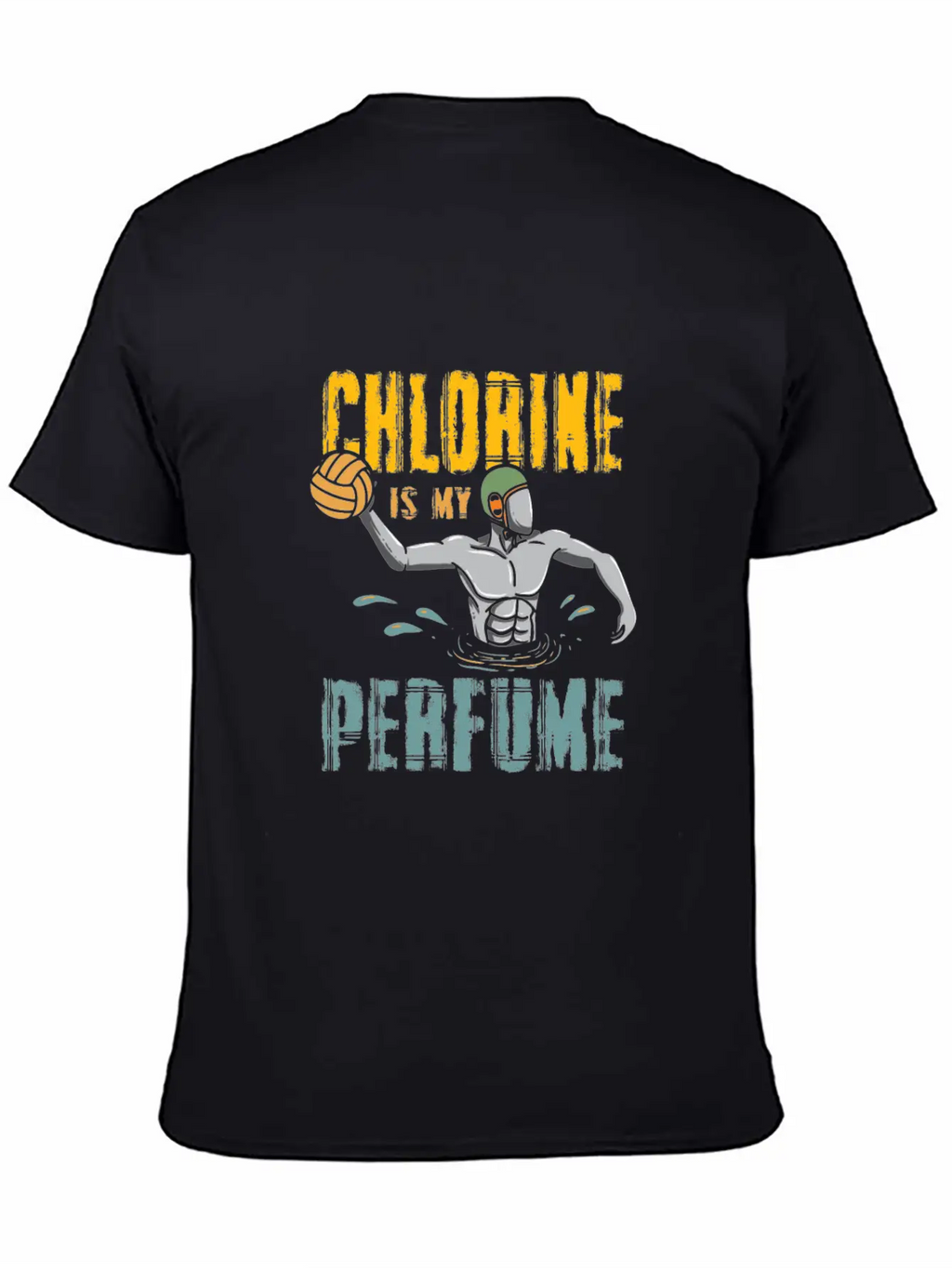 Chlorine Is My Perfume - Funny Water Polo Classic Fit Graphic Tee For Daily Comfort – Unisex Cotton Shirt