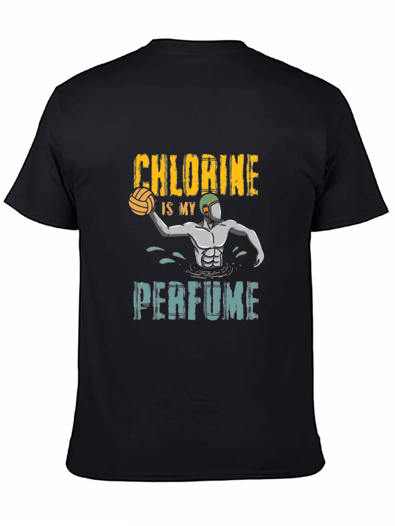 Chlorine Is My Perfume - Funny Water Polo Classic Fit Graphic Tee For Daily Comfort – Unisex Cotton Shirt