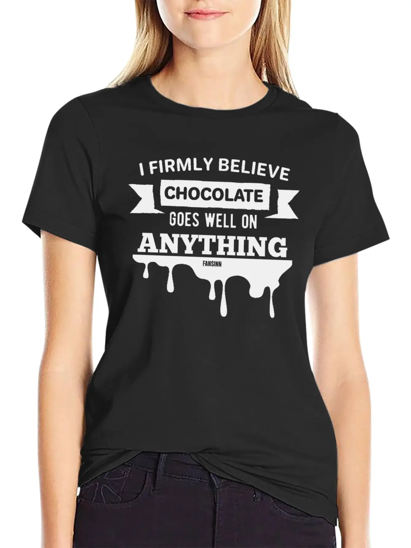 Chocolate Cake Diet Eat Fat Milk Unisex Casual T-Shirt – Clean Design For Daily Comfort